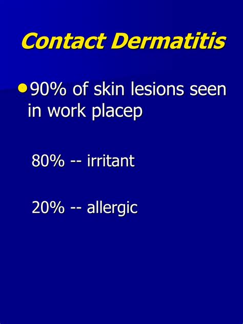 Ppt Occupational Skin Diseases Powerpoint Presentation Free Download
