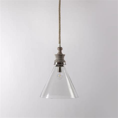 As If The Stunning Glass Cone Pendant Shade Isn’t Beautiful Enough We Went And Hung It From A