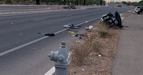 Tpd Serious Injury Crash Involving A Motorcycle Near Silverbell Road