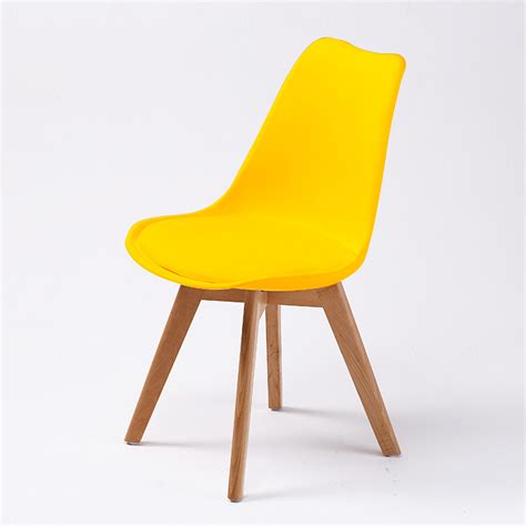 Shop dining chairs on thebay. 4X Padded Seat Dining Chair - YELLOW - La Bella