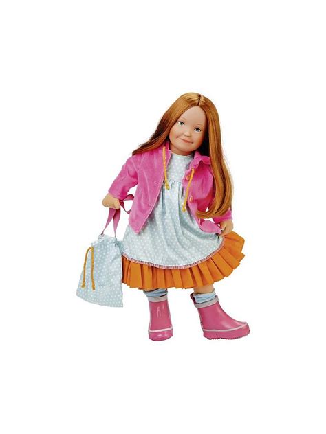 1 darin befanden sich gegenstände, die sie von den von ihnen untersuchten orten mitnahmen. KAETHE KRUSE Lolle Annabelle Puppe transparent