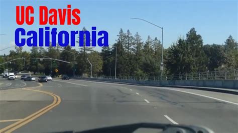 Driving Uc Davis California Usa September 28 2022 Youtube