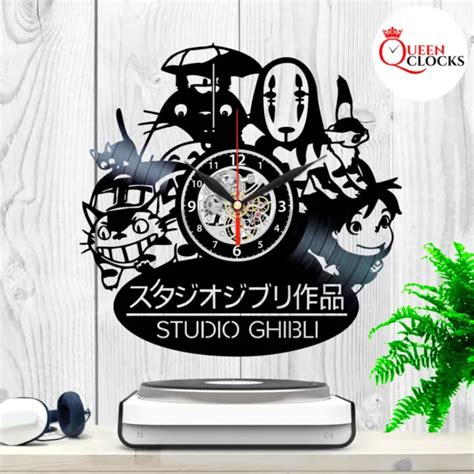 Studio Ghibli Totoro Spirited Away Hayao Miyazaki Vinyl Record Wall
