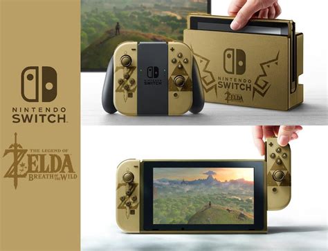 Nintendo Switch Zelda Breath Of The Wild Edition Nintendo Switch