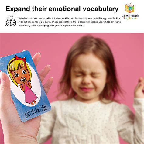Feelings Flashcards Game Emotion Cards For Learning Emotions With