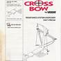 Crossbow By Weider Assembly Instructions