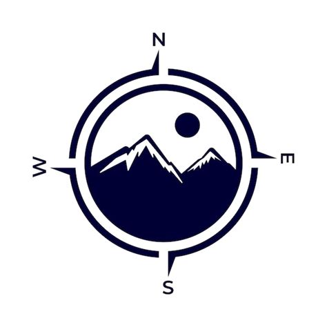 Premium Vector Adventure Logo Design Inspiration With Compass And