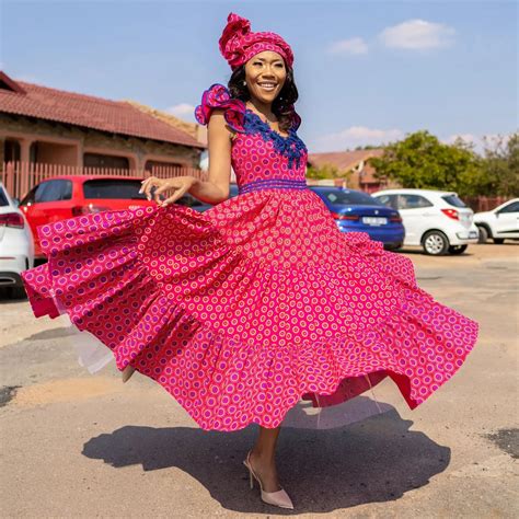 Best Seshoeshoe Traditional Dresses Pictures Shweshwe U