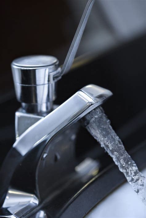If your dishwasher doesn't have a sanitize cycle, you can stock up on affresh. Calcium Buildup Is Clogging a Faucet | Homesteady ...