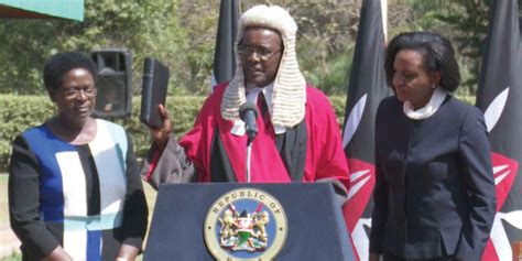 david maraga president of the supreme court in kenya adventist world