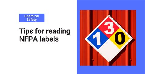 Hse Insider How To Read An Nfpa Label Labels Reading Nfpa Sexiezpicz