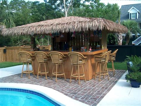 Outdoor Tiki Bar Backyard Bar Backyard
