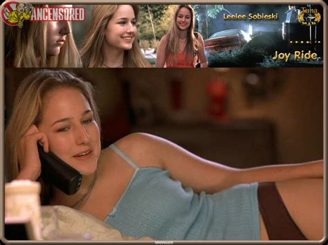 Leelee Sobieski Nuda Anni In Joy Ride The Best Porn Website