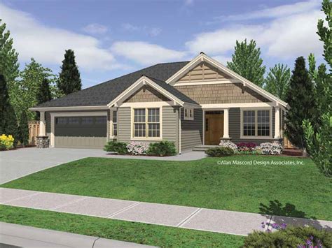 Small House Plans Craftsman Bungalow Single Story