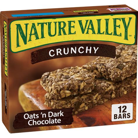 Nature Valley Granola Bars Crunchy Oats And Dark Choc Total 12 Bars