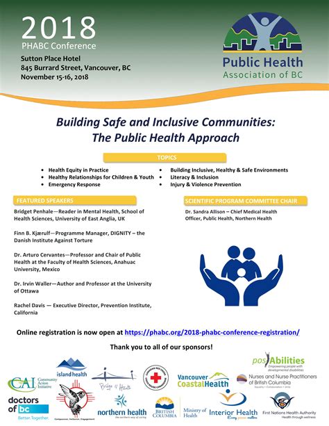2018 Conference Poster 1 Public Health Association Of Bc