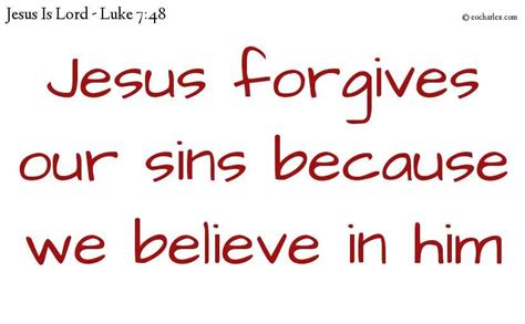 Jesus Forgives Your Sins