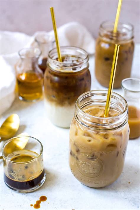 3 Iced Coffee Recipes Caramel Vanilla And Mocha The