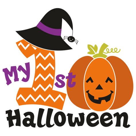 My 1st Halloween Svg My 1st Halloween Vector File Png Svg Cdr Ai
