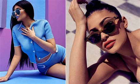 Kylie Jenner Collaborates On Sunglasses With Quay Daily Mail Online