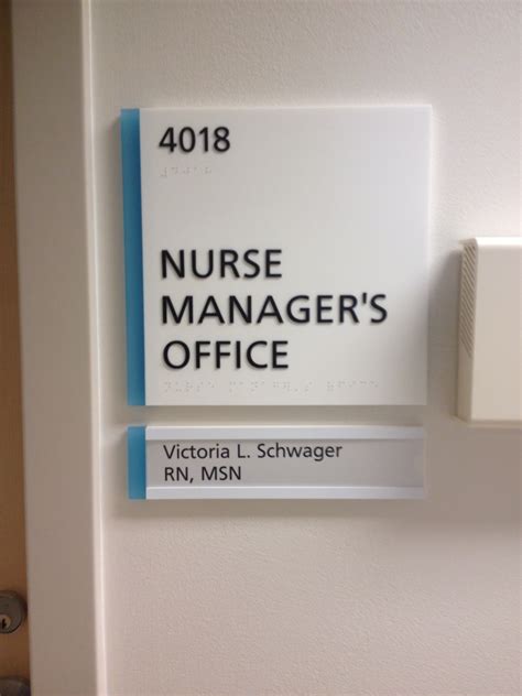 Ada Compliant Room Signs For University Hospitals In Cleveland Oh