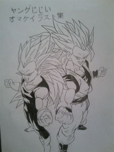 Goku And Vegeta Ssj3 By Yuma76 On Deviantart