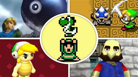 All Mario References And Cameos In Zelda Games 1986 2018 Youtube