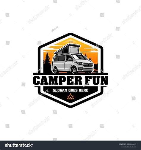 Camper Van Logo 4 651 Images Photos Et Images Vectorielles De Stock