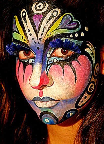 Face Painting Art Body Art And Painting