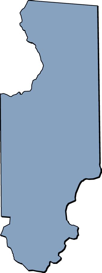 Columbia County Clipart Style Maps In 50 Colors