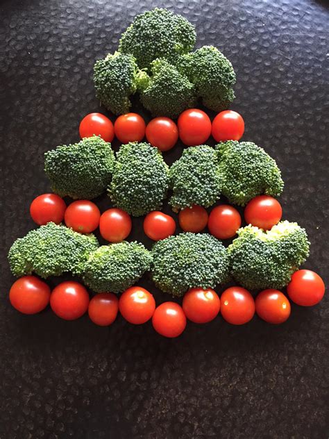 Christmas Tree Shaped Vegetable Platter Appetizer Tray Melanie Cooks