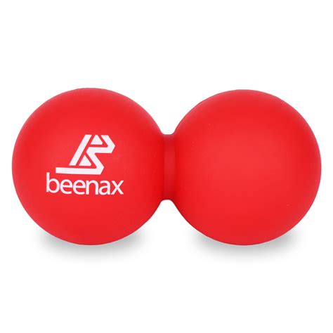 Beenax Peanut Massage Ball Double Lacrosse Ball Perfect For Trigger Point Therapy