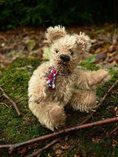 Ash Ooak Handmade Miniature Mohair Artist Teddy Bear Handmade