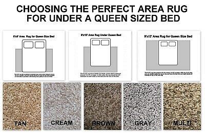 This gives each person on the bed 30 x 80 of space. Choosing The Perfect Area Rug for Under A Queen Size Bed ...