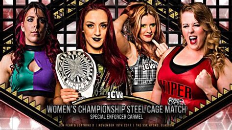 new icw womens champion crowned at fear and loathing x