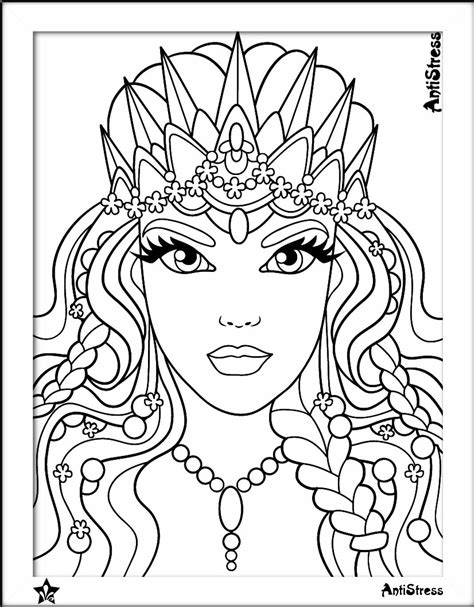 Beautiful Woman Coloring Pages At GetColorings Com Free Printable
