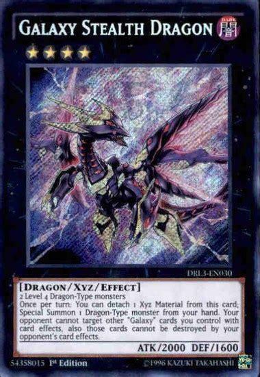 Yugioh Dragons Of Legend Unleashed Single Card Secret Rare Galaxy