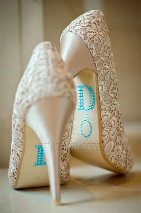 I Do Wedding Shoe Rhinestone Applique ♥ Unique Wedding