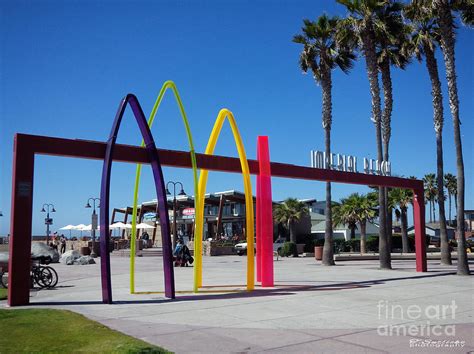 Imperial Beach Pier Plaza Photograph By Sconnie Shotz Fine Art America