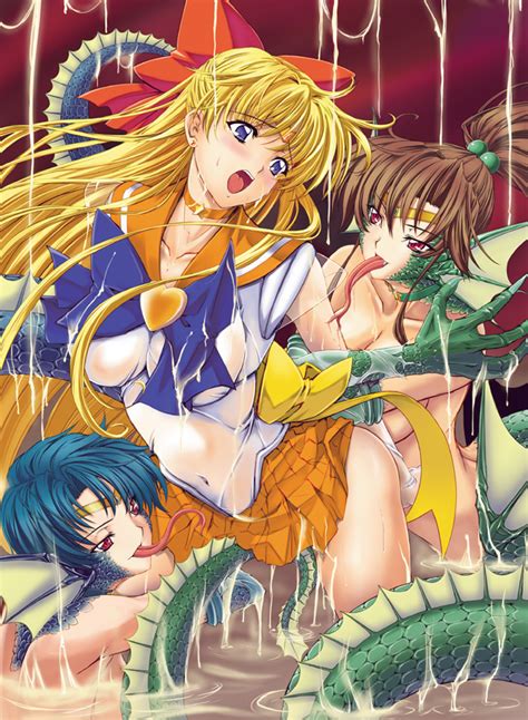 Mizuno Ami Aino Minako Kino Makoto Sailor Mercury Sailor Venus And