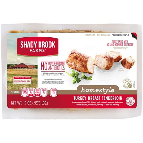 Shady Brook Farms Turkey Breast Tenderloin 1Source