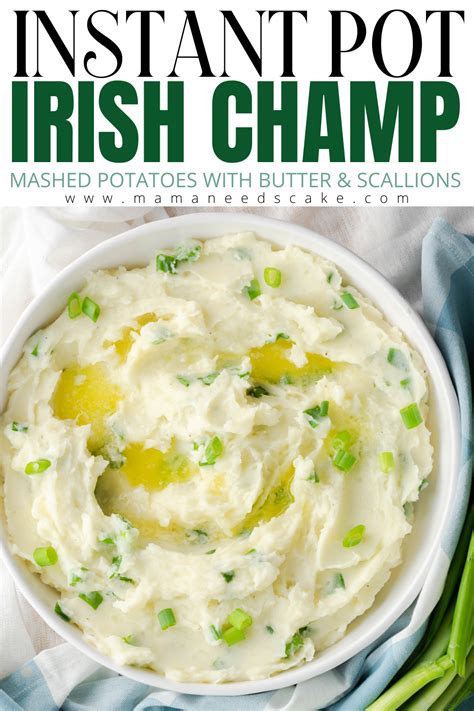 Irish Champ Irish Mashed Potatoes Recipe In 2021 Multi Cooker