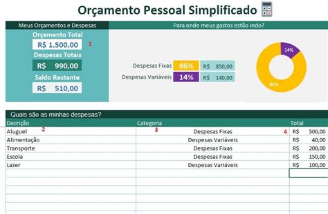 15 Planilha De Despesas Pessoais Excel Gratis Background Plani