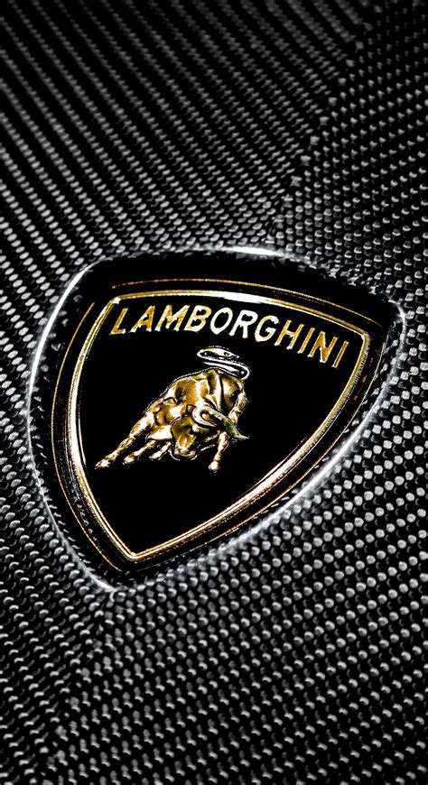 4k Wallpaper Lamborghini Logo Hd Wallpaper For Mobile
