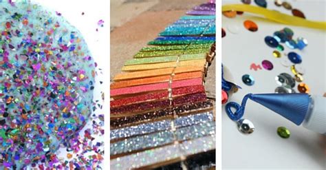 25 Glitter Crafts Add A Little Sparkle To Your Kids