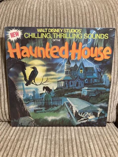 Walt Disney Chilling Thrilling Sounds Haunted House Vinyl Lp Record