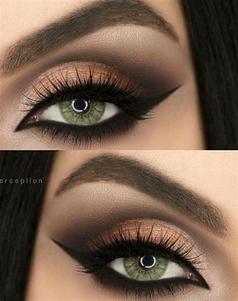 Best Colour For Green Eyes Green Makeup Almond Eye Makeup Eyeshadow