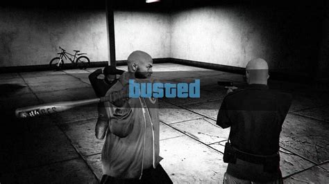 Busted Gta V Pc Youtube