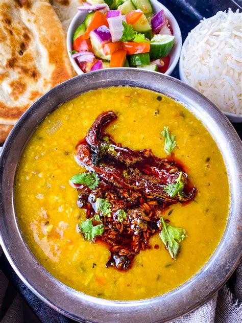 Indian Lentil Curry Dal Tadka Caramel And Spice