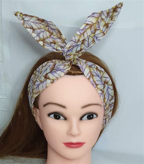 Twisted Bunny Headband Wire Headband Fit Most Headband Felt
